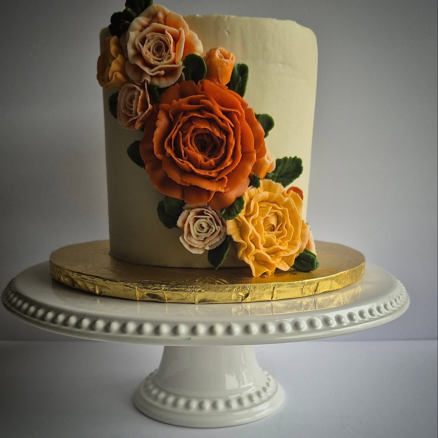 Autumn Bloom Cake from Blooming Delights