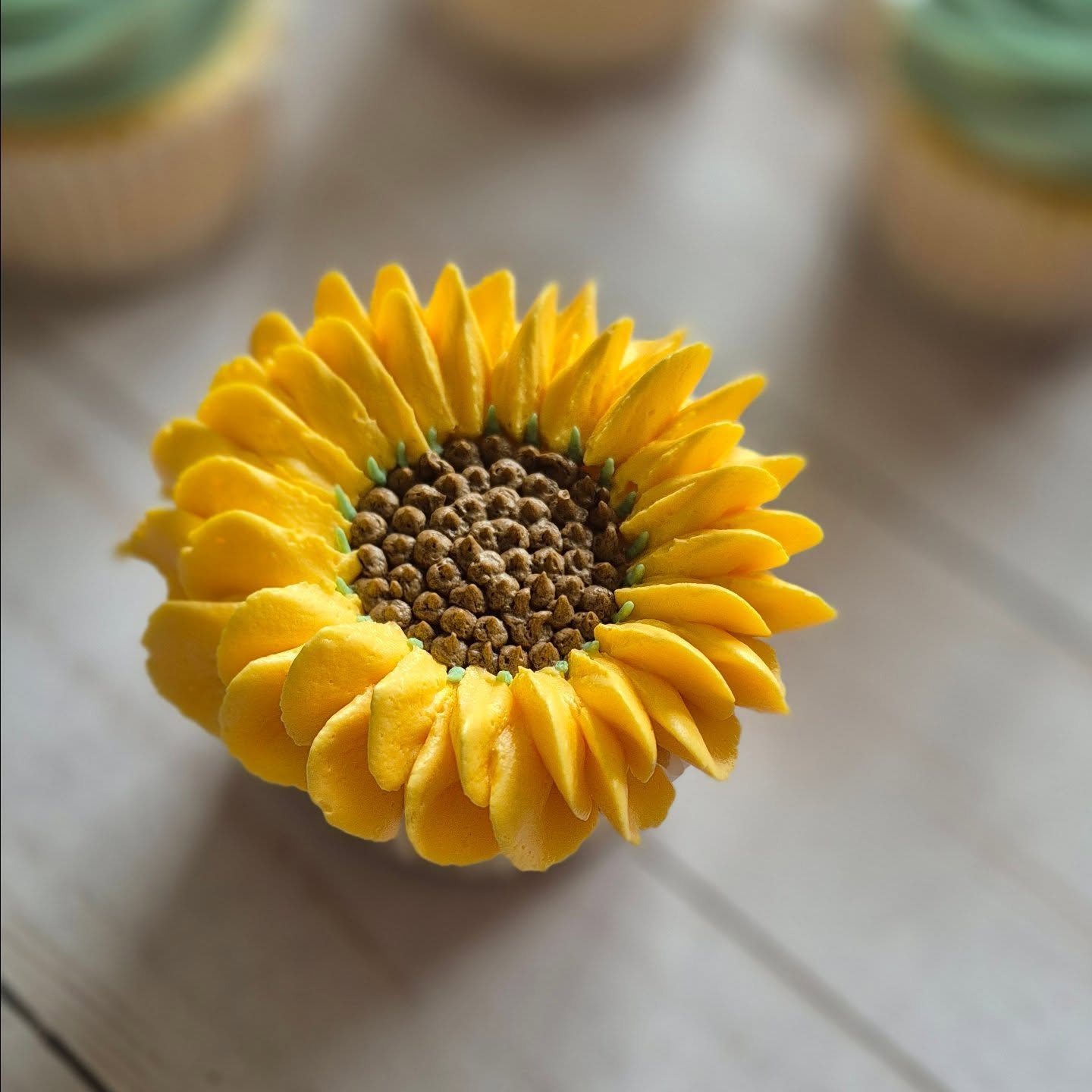 Sunflower Cupcakes from Blooming Delights